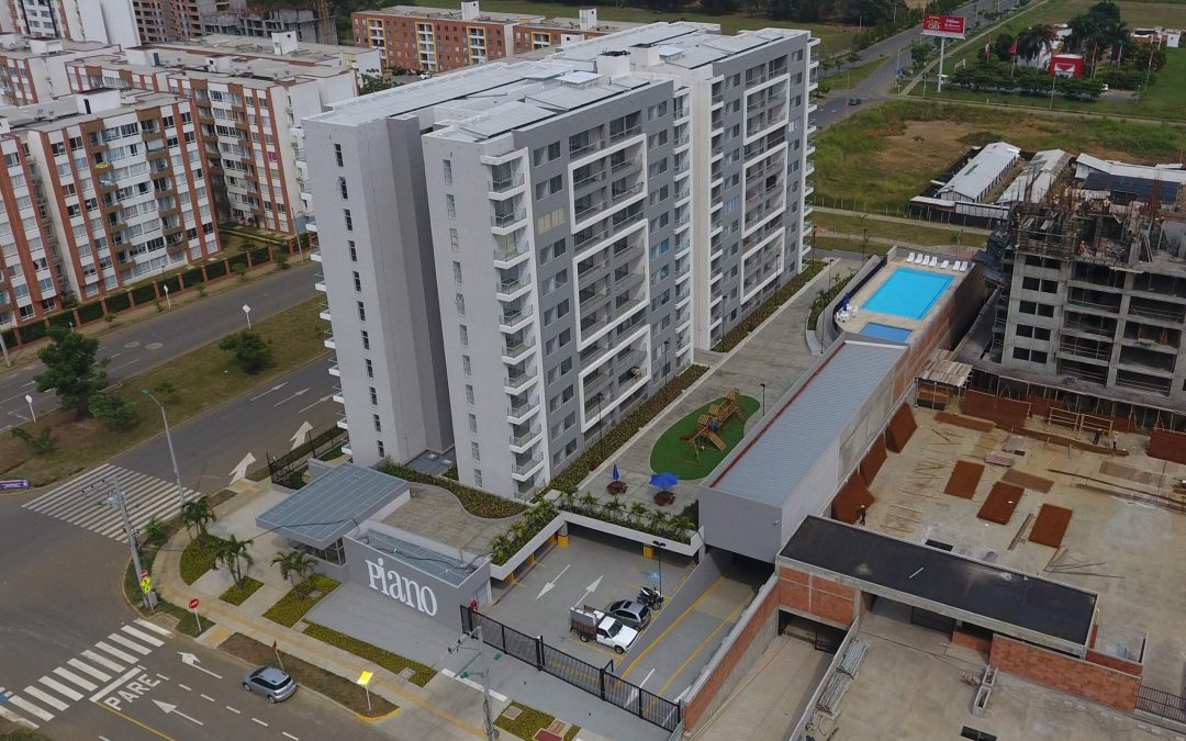 Piano apartamentos Conjunto cerrado
